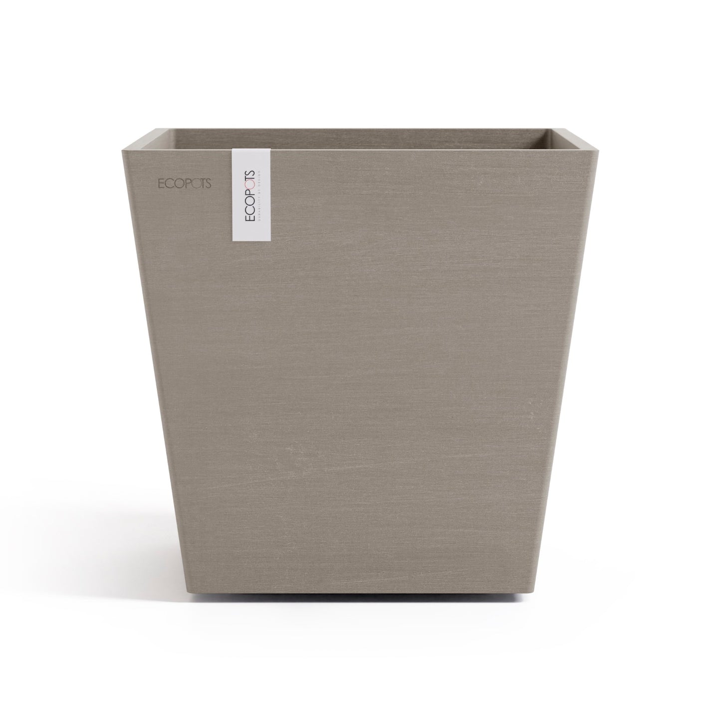 ECOPOTS Rotterdam 25 cm - blómapottur með vatnshólfi