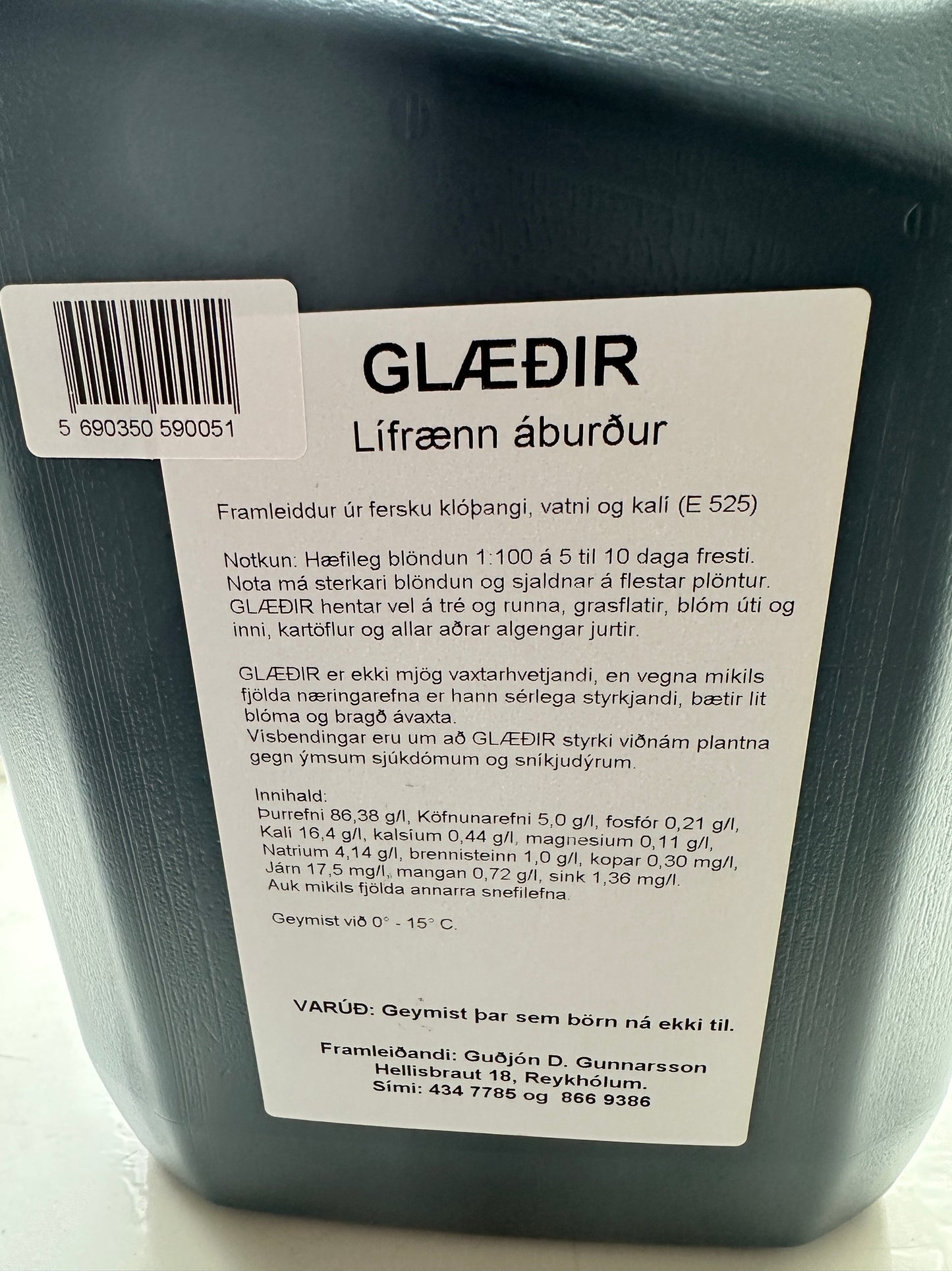 Glæðir - 5 lítri