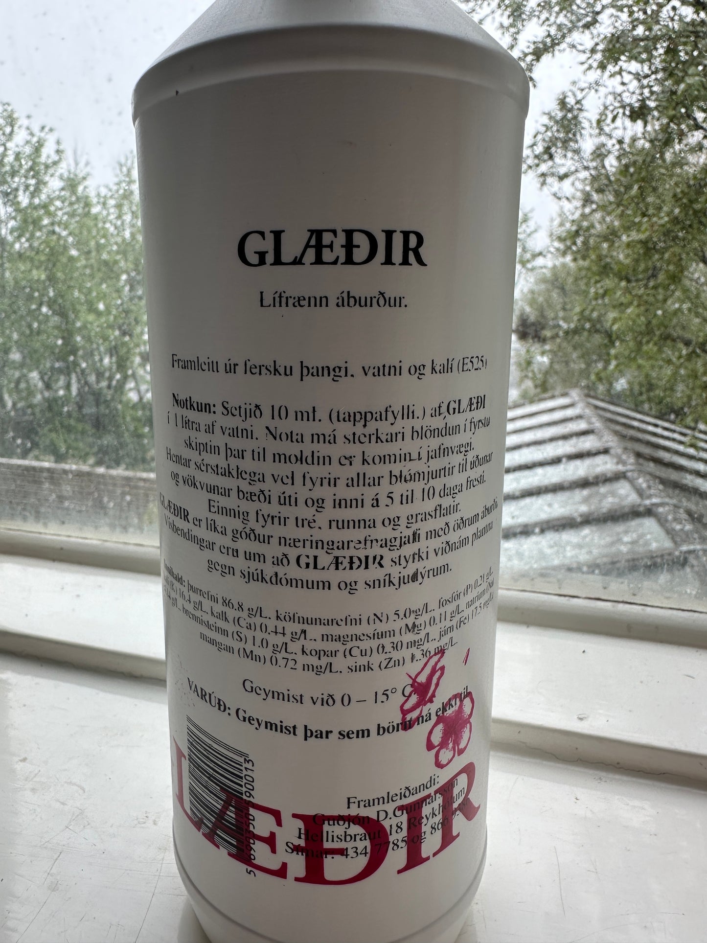 Glæðir - 1 lítri