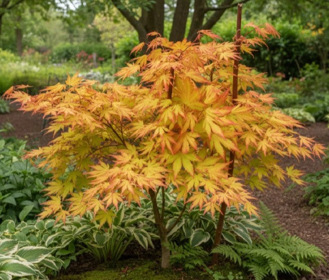 Acer palmatum 'Orange Dream' - japanshlynur